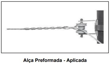 ALCA PRE-FORMADA DROP FLAT 45CM 5,2MM HL, HELICA, 