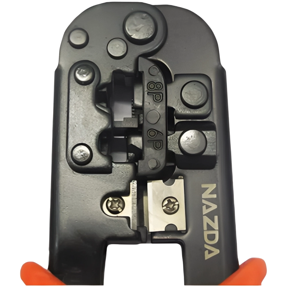 ALICATE CRIMP RJ11 6X4/6X6/RJ45 CATRACA 568R DP, NAZDA, 