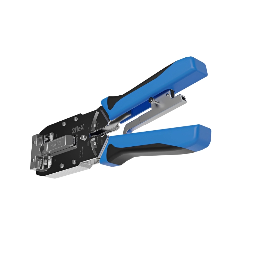 ALICATE CRIMP RJ11/45 CATRACA FLEX, 2 FLEX TELECOM, ALICATE CRIMP RJ11/45 CATRACA FLEX, 2 FLEX TELECOM,