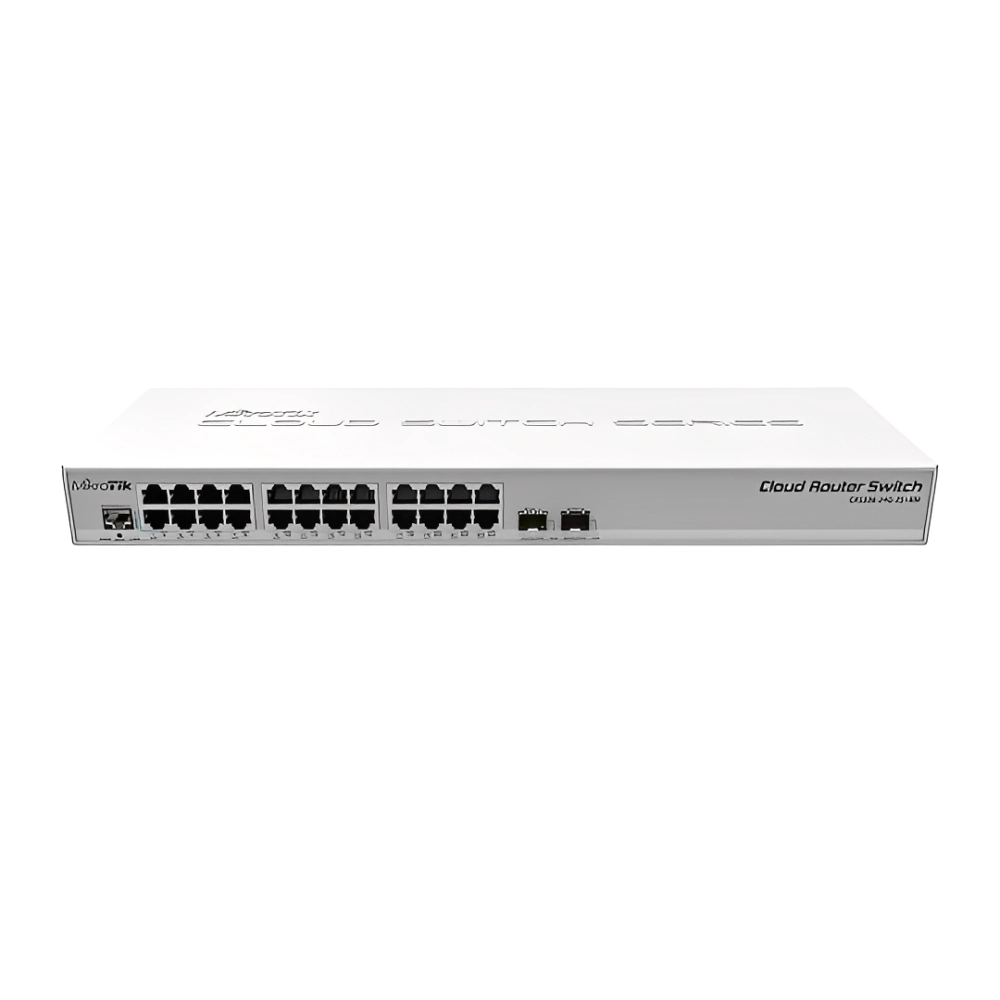 CRS 326-24G-2S+RM CLOUD ROUTER SWITCH -24P GIGA DP, MIKROTIK, 