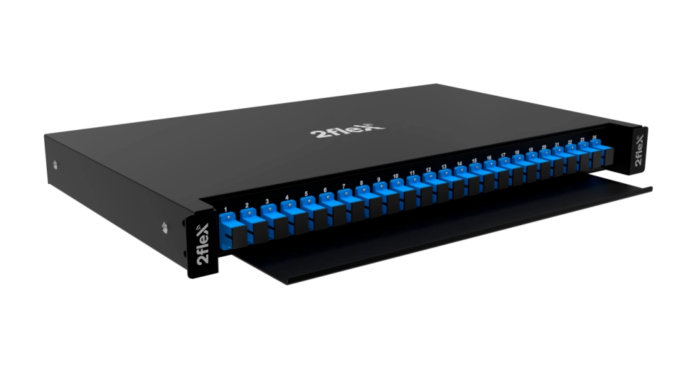 DIO 24FO COMPLETO CONECTOR SC UPC 2FLEX, 2 FLEX TELECOM, 