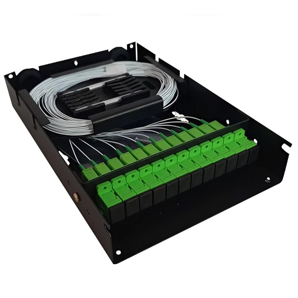 DIO ACO 12FO SC APC (PAREDE MINI) PT FS, FIBERSUL, 