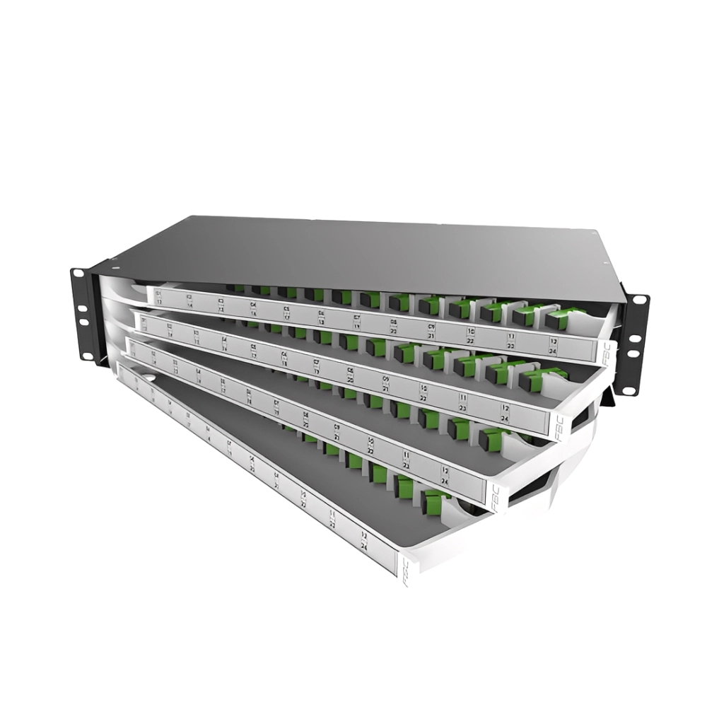 DIO ARTICULADO 48FO SC (APC) SM 19 2U PR FBC, FIBRACEM, 