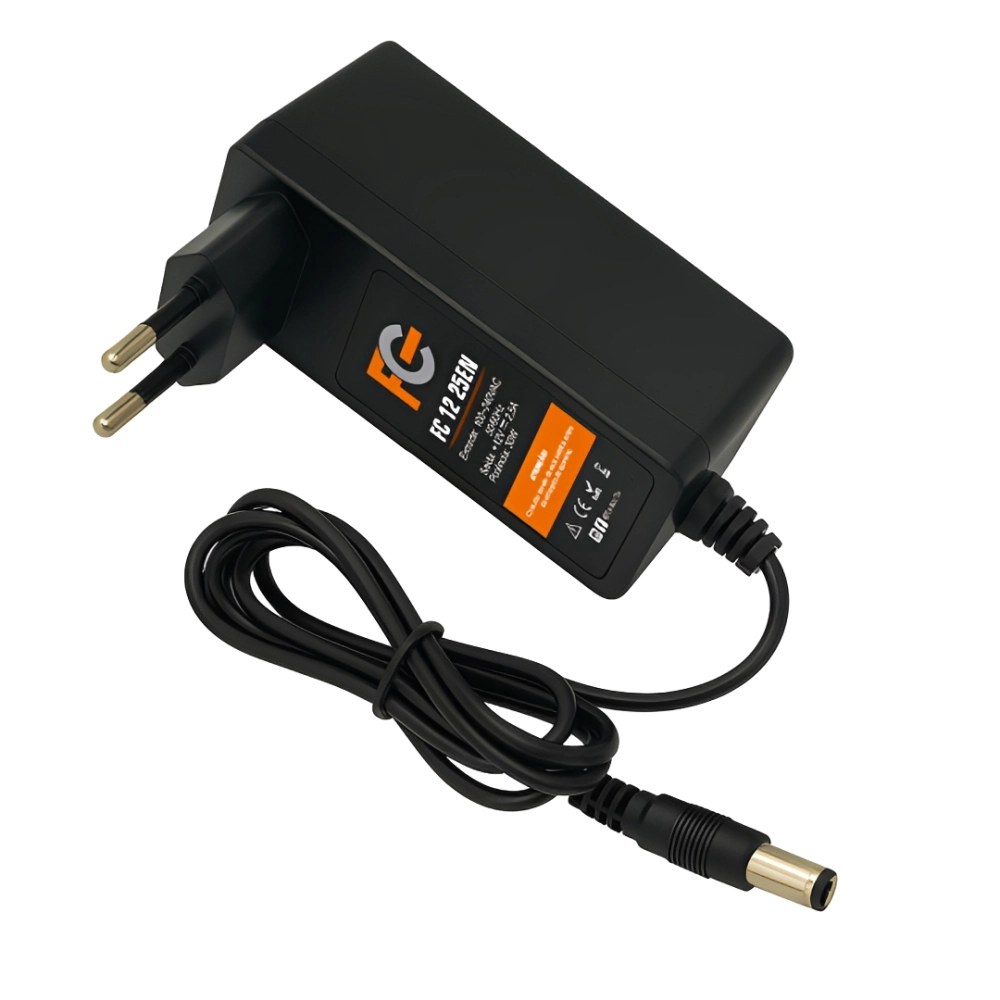 FONTE 12V 2,5 AMP CONECTOR P8 FC FONTES, FC FONTES, FONTE 12V 2,5 AMP CONECTOR P8 FC FONTES, FC FONTES,