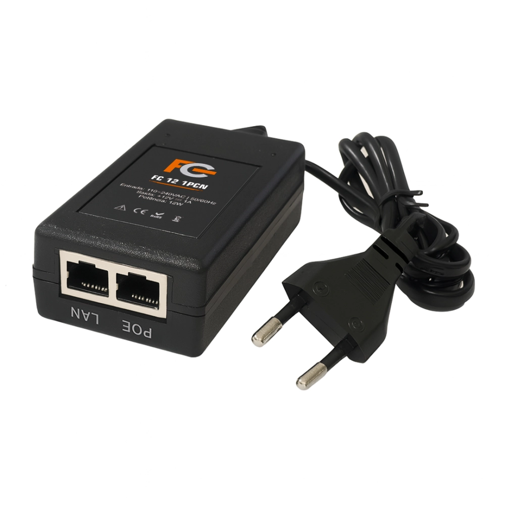 FONTE POE FAST 12V 01AMP S/ CABO FC FONTES, FC FONTES, 