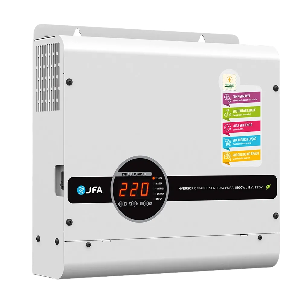 INVERSOR OFFGRID 1,5KW 12/220V SENOIDAL JFA, JFA, 