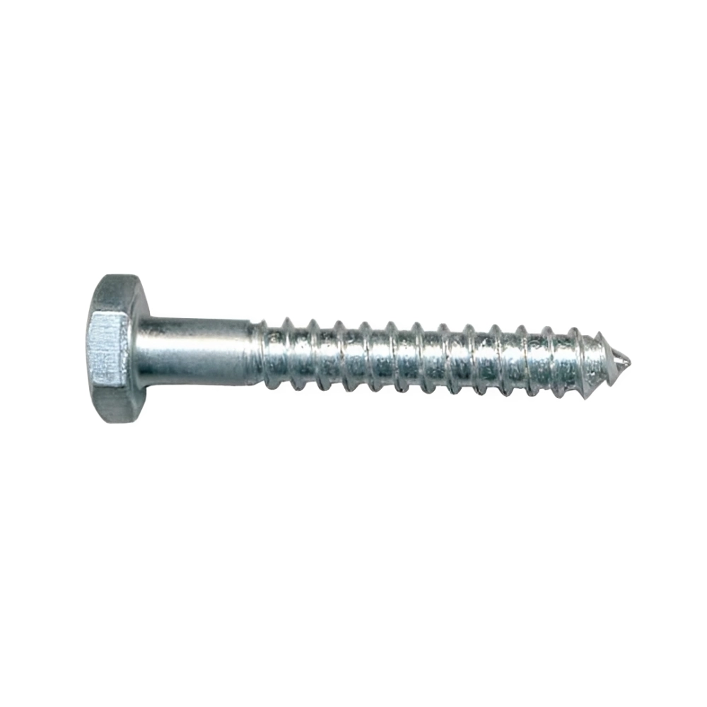 PARAFUSO SEXTAVADO 1/4 X55MM  ZINC (UN), OPCAO ATACADISTA, 