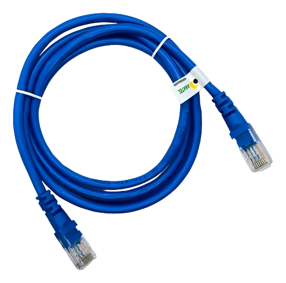 PATCH CORD CAT6E 2,5M AZ  PLUS, NETPLUS, 