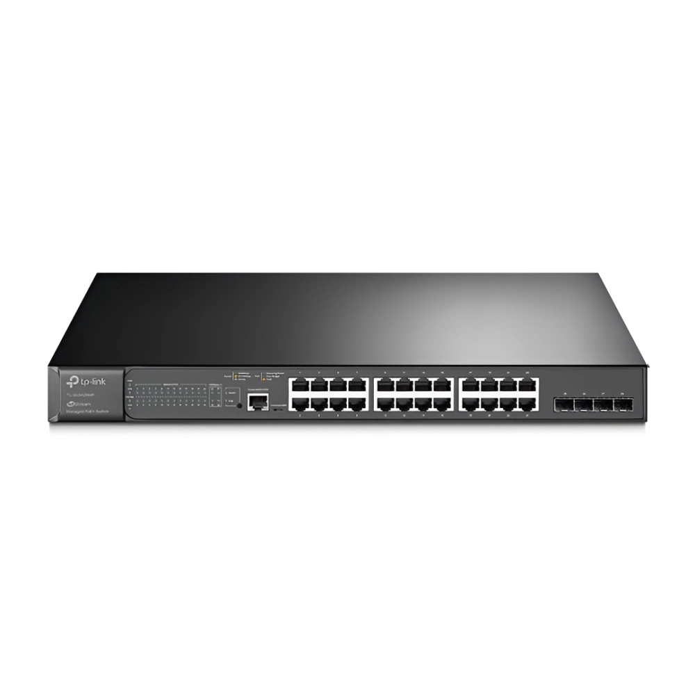 SWITCH 24P GIGA POE+4XSFP L2 HOE3224PG TZ, TERZIAN, 