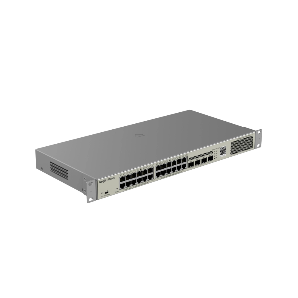SWITCH POE 24PGE+04PSFP RG-NBS3100-24GT4SFP-P RJ, RUIJIE, 