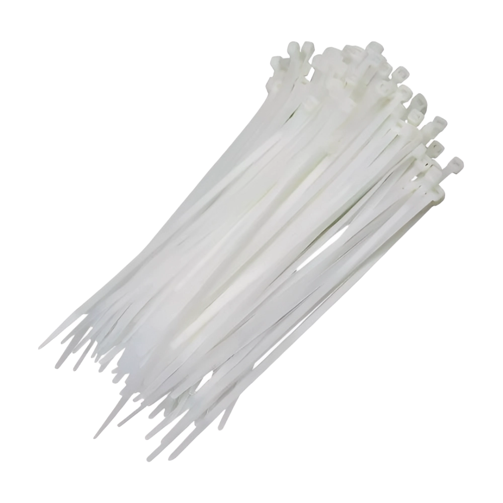 ABRACADEIRA NYLON BRANCA 38 X 4,8M C/ 50 UND OP, MUNDIAL ATACADISTA, 