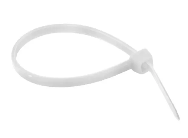 ABRACADEIRA NYLON BRANCA 4,8X400MM C/ 100 UND LT, LOTUS, 