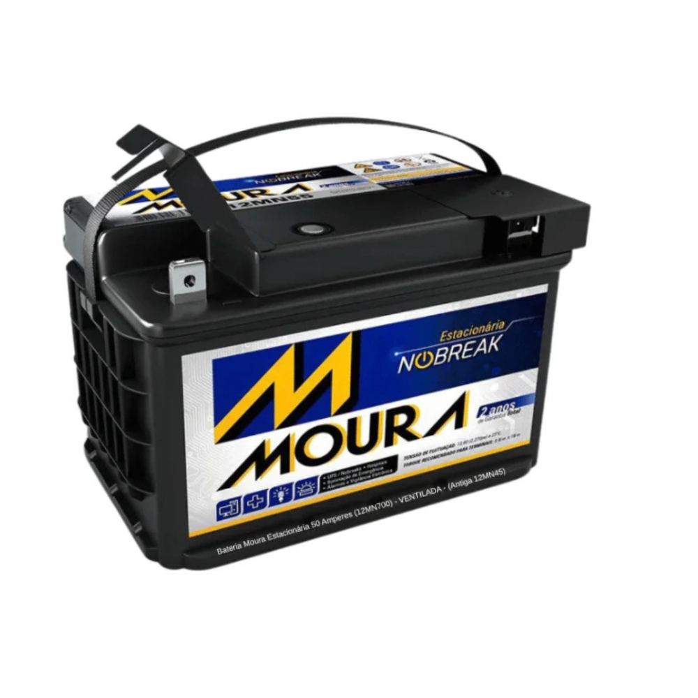 BATERIA MOURA 12MN700 50AH MR, MOURA, BATERIA MOURA 12MN700 50AH MR, MOURA,