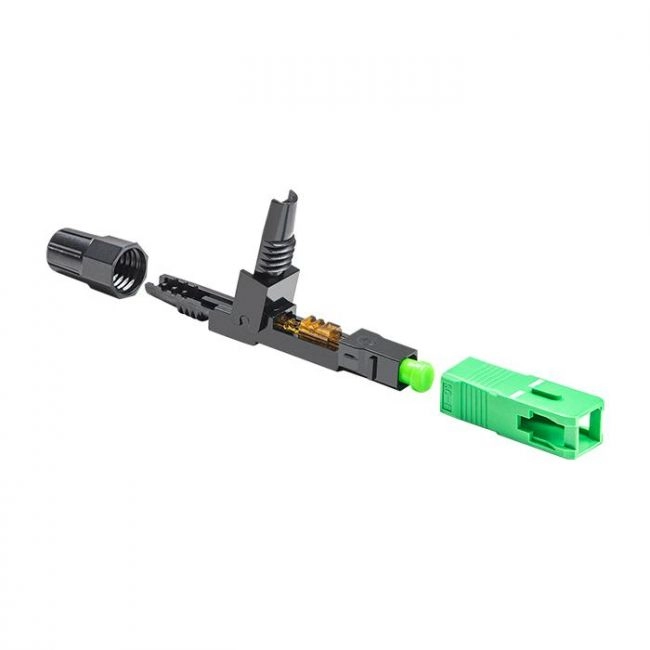 CONECTOR FAST SC/APC ROSCA SM (Q1)  PLUS, NETPLUS, 