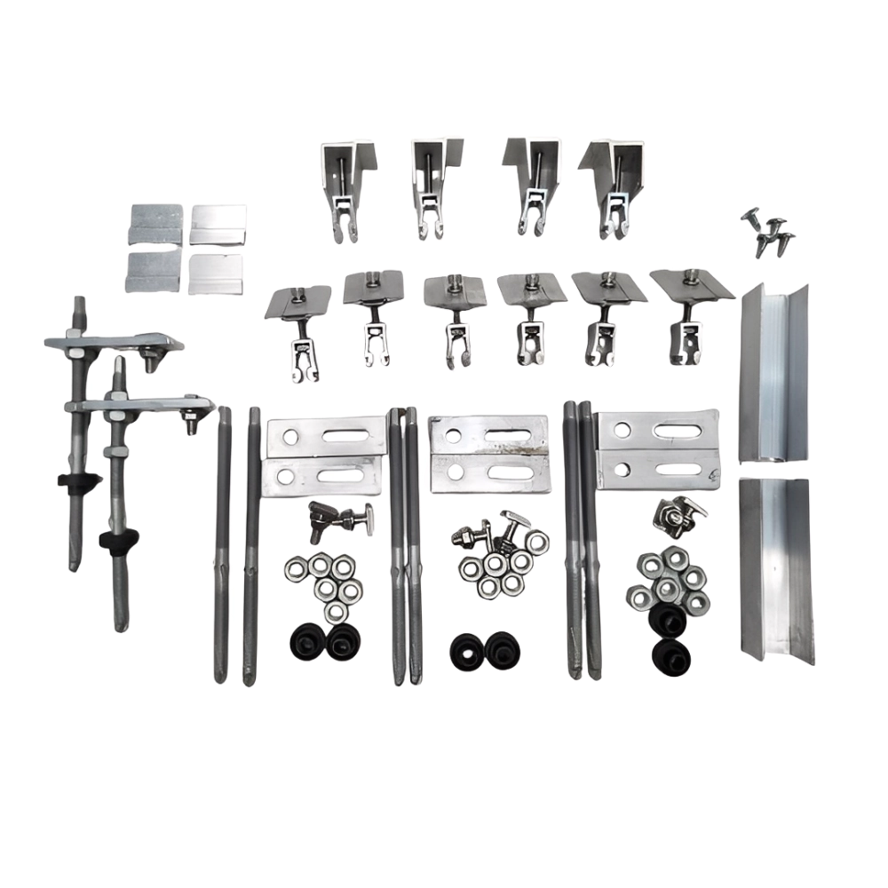 KIT FIX FIBROMADEIRA 250MM PERF H 4P PTC, PRATYC, 