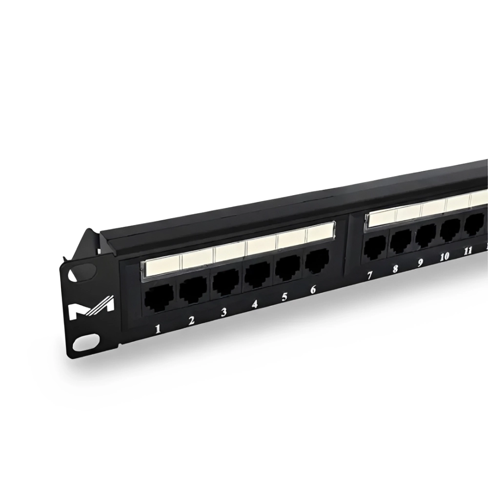 PATCH PANEL 24P CAT6 C/ GUIA TRASEIRA MGT, MEGATRON, PATCH PANEL 24P CAT6 C/ GUIA TRASEIRA MGT, MEGATRON,
