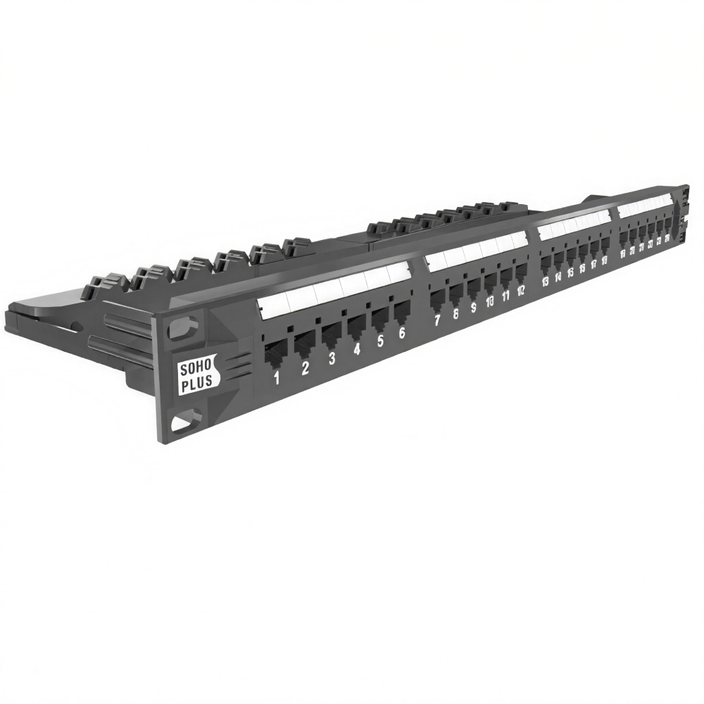 PATCH PANEL 24P RJ45 CAT6 SOHOPLUS FKW, FURUKAWA, PATCH PANEL 24P RJ45 CAT6 SOHOPLUS FKW, FURUKAWA,