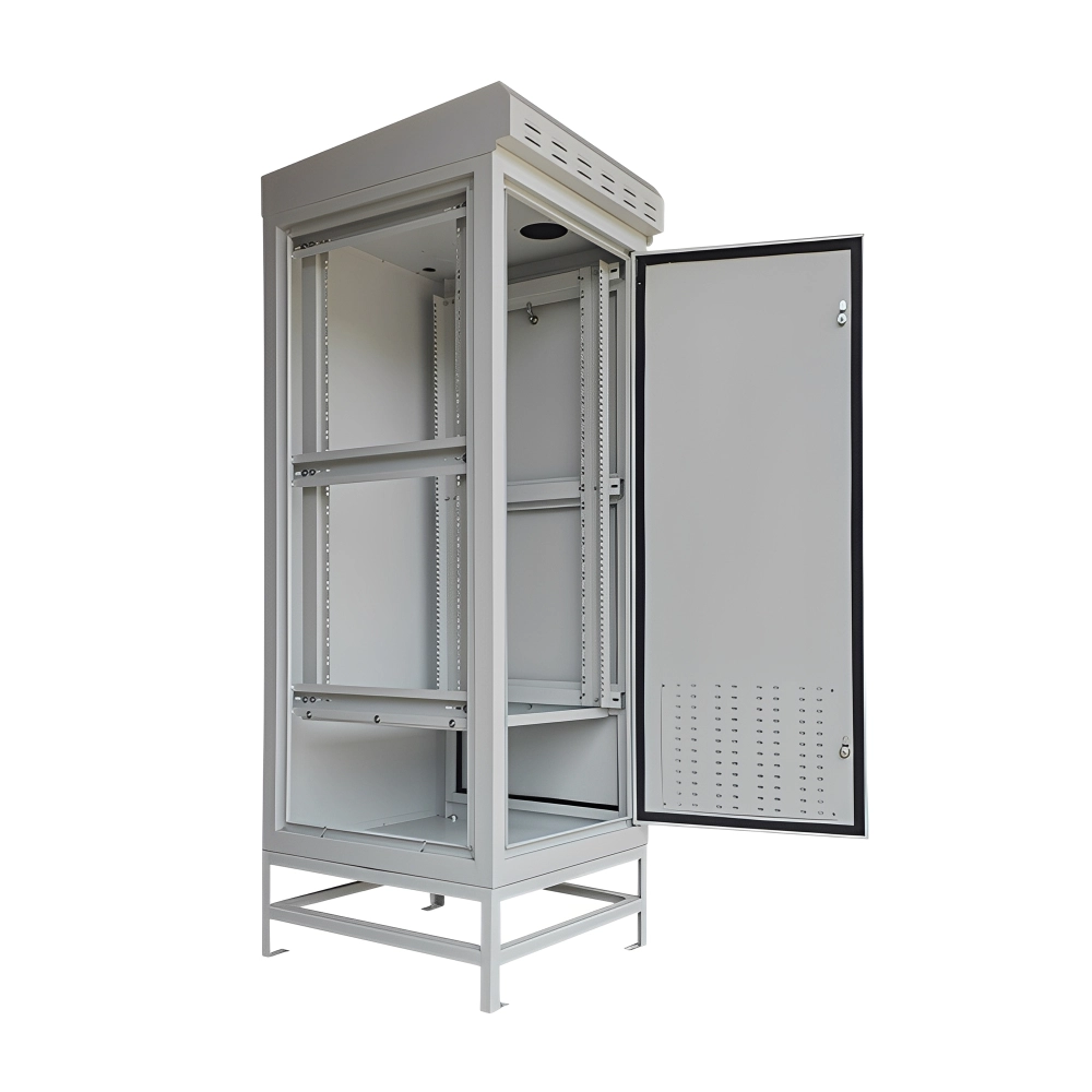 RACK OUTD 24U COMP BATERIA/SUPORTE FIXA CHAO  GIGA, THINK, 